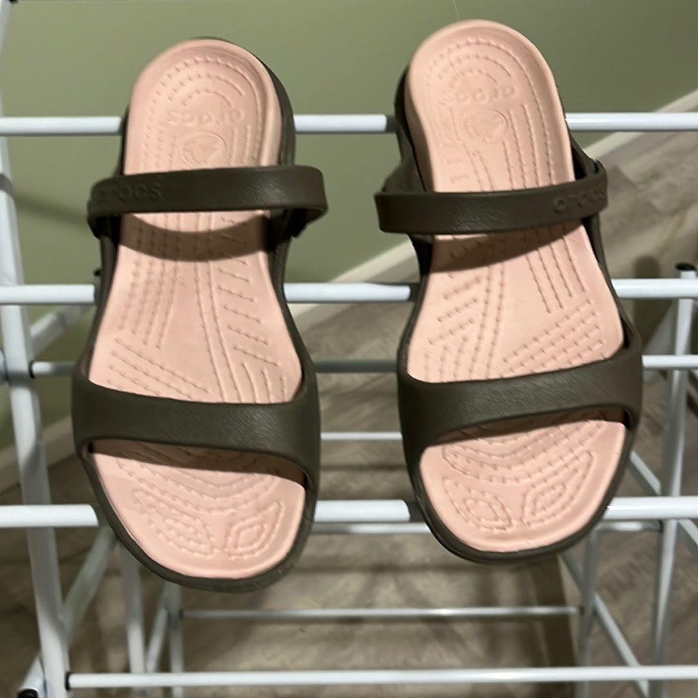 Croc sandals